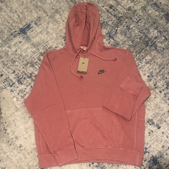 Nike Other - Nike Men's Dusty Pink Hoodie Sweater